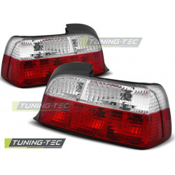 TUNING-TEC zadné svetlá pre BMW E36 12.90-08.99 COUPE, červeno-biela
