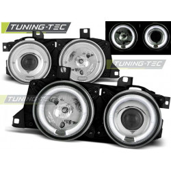 PREDNÉ SVETLÁ ANGEL EYES CHROM pre BMW E32/E3