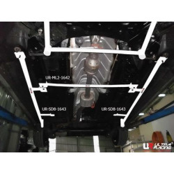 Hyundai Elantra 10+ / I30 12+ UltraRacing 2x4P Postranné tyče (vzpery)