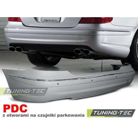 Body kit a vizuálne doplnky ZADNÝ NÁRAZNÍK SPORT PDC pre MERCEDES W211 02-06 SEDAN | race-shop.sk