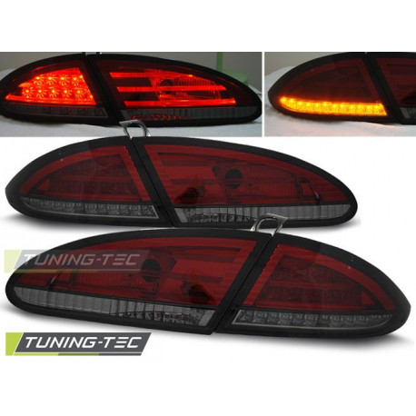 Osvetlenie LED ZADNÉ SVETLÁ ČERVENÁ DYMOVÉ pre SEAT LEON 06.05-09 | race-shop.sk