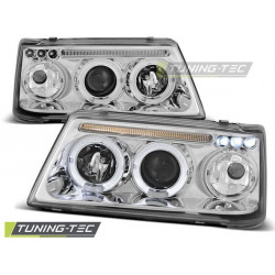 PREDNÉ SVETLÁ PEUGEOT 205 09.83-10.96 ANGEL EYES CHROM