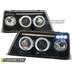 PREDNÉ SVETLÁ PEUGEOT 205 09.83-10.96 ANGEL EYES ČIERNA