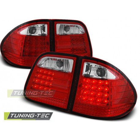 Osvetlenie LED ZADNÉ SVETLÁ ČERVENÁ BIELA pre MERCEDES W210 E-KLASA 95-03.02 KOMBI | race-shop.sk