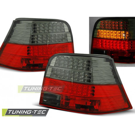 Osvetlenie LED ZADNÉ SVETLÁ ČERVENÁ DYMOVÉ pre VW GOLF 4 09.97-09.03 | race-shop.sk