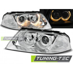 PREDNÉ SVETLÁ ANGEL EYES CHROM pre VW PASSAT 3BG B5 FL 09.00-03.05