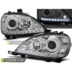 PREDNÉ SVETLÁ DAYLIGHT CHROM pre MERCEDES W163 ML M-KLASA 03.98-08.01