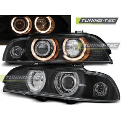 PREDNÉ SVETLÁ ANGEL EYES ČIERNA pre BMW E39 09.95-06.03