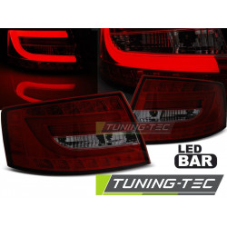 LED ZADNÉ SVETLÁ ČERVENÁ DYMOVÉ pre AUDI A6 C6 SEDAN 04.04-08 6PIN