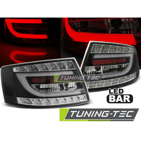 Osvetlenie LED ZADNÉ SVETLÁ ČIERNA pre AUDI A6 C6 SEDAN 04.04-08 7PIN | race-shop.sk