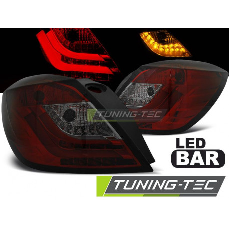Osvetlenie LED ZADNÉ SVETLÁ OPEL ASTRA H 03.04-09 3D ČERVENÁ DYMOVÉ | race-shop.sk