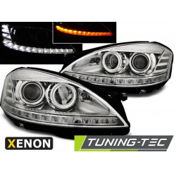 XENON PREDNÉ SVETLÁ DAYLIGHT CHROM pre MERCEDES W221 05-09