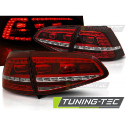 LED ZADNÉ SVETLÁ SPORT ČERVENÁ BIELA pre VW GOLF 7 13-17