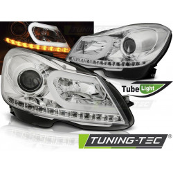 PREDNÉ SVETLÁ TUBE LIGHT CHROM pre MERCEDES W204 11-14