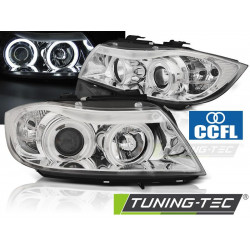 PREDNÉ SVETLÁ ANGEL EYES CCFL CHROM pre BMW E90/E91 03.05-08.08