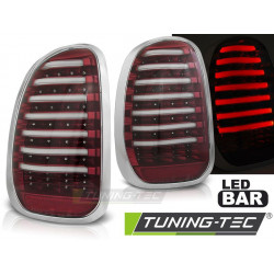 LED ZADNÉ SVETLÁ MINI R60 COUNTRYMAN 10-14 ČERVEN/ BIELA LED