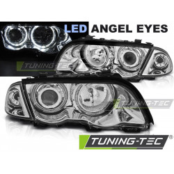 PREDNÉ SVETLÁ ANGEL EYES LED CHROM pre