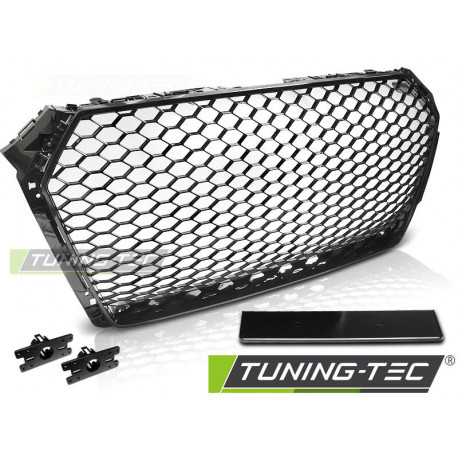 Body kit a vizuálne doplnky MRIEŽKA SPORT LESKLÁ ČIERNA pre AUDI A4 B9 15-19 | race-shop.sk