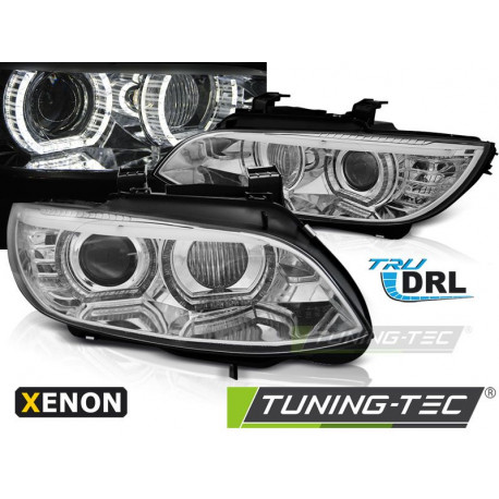 Osvetlenie XENON PREDNÉ SVETLÁ ANGEL EYES LED CHROM | race-shop.sk