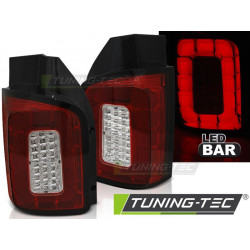 LED BAR TAIL LIGHTS RED WHIE for VW T6 15-19 TRANSPORTER