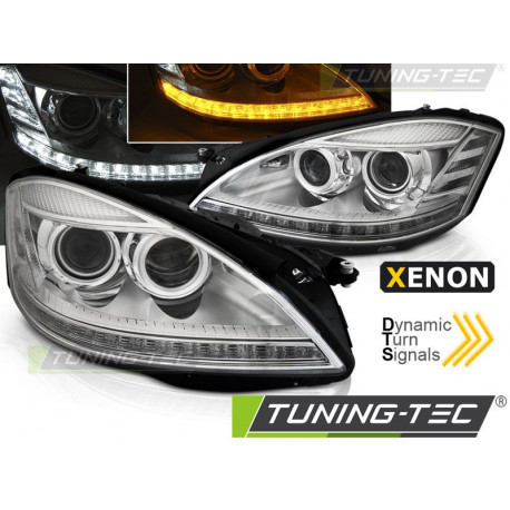 Osvetlenie XENON PREDNÉ SVETLÁ DAYLIGHT CHROM SEQ pre MERCEDES W221 05-09 | race-shop.sk