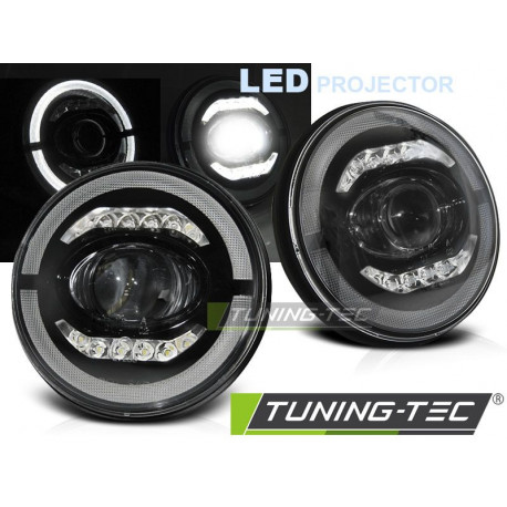 Osvetlenie PREDNÉ SVETLÁ CHRYSLER JEEP WRANGLER TJ/ LJ/ JK 96-18 ANGEL EYE LED | race-shop.sk