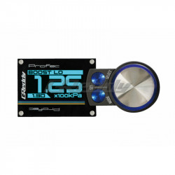 GReddy Profec - Elektronický regulátor tlaku turba (OLED), modrá