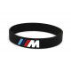 Gumené náramky M-Power silikónový náramok (Čierny) | race-shop.sk