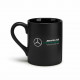 Reklamné predmety a darčeky Mercedes AMG PETRONAS F1 hrnček, čierna | race-shop.sk