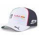 Čiapky a šiltovky Šiltovka Sergio Perez Red Bull Racing, biela | race-shop.sk