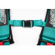 Bezpečnostné pásy a príslušenstvo 5 bodové športové bezpečnostné pásy RACES Motorsport 3" (76mm) (LIMITED EDITION), aqua zelená | race-shop.sk