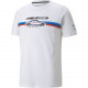 Tričká Puma BMW M Motorsport CAR GRAPHIC pánske tričko, biela | race-shop.sk