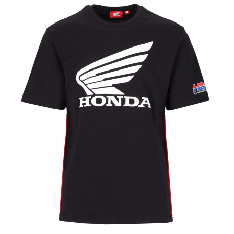 Tričká HRC Honda Wing tričko, čierna | race-shop.sk