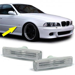 Bočné smerovky Biele - (pár) pre BMW 5 series E39 95-03