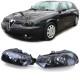 Osvetlenie Predné svetlá tmavé čierne pre ALFA Romeo 156 97-03 | race-shop.sk