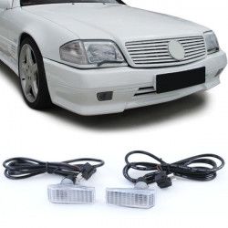 Bočné smerovky Biele (pár) pre Mercedes C Class W202 SL R129 W140 190 W201