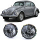 Osvetlenie Predné svetlá čierne tmavé H4 (pár) pre VW Beetle + cabrio od 73 | race-shop.sk