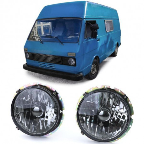 Osvetlenie Predné svetlá čierne tmavé H4 (pár) pre VW LT 28 35 40 45 75-85 | race-shop.sk
