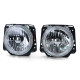 Osvetlenie Číre predné svetlá Angel Eyes chrom pre VW Golf 2 83-91 | race-shop.sk