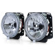 Osvetlenie Číre predné svetlá Angel Eyes chrom pre VW Golf 2 83-91 | race-shop.sk