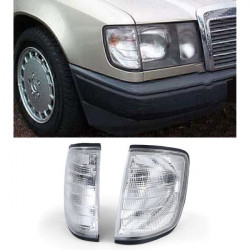 Smerovky Biele (pár) pre Mercedes E-Class W124 C124 S124 85-95