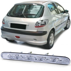 LED číre Brzdové svetlo vhodné pre Peugeot 206 3+5 dver 98-09