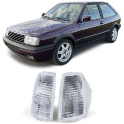 Smerovky Biele (pár) pre VW Polo typ 86C 90-94