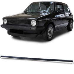 Spojler masky chladiča predné svetlo bar čierna pre VW Golf 1 Cabrio 74-89 Caddy 82-92