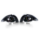 Osvetlenie číre zadné svetlá chrom pre Peugeot 206 hatchback 3 + 5 dver 98-09 | race-shop.sk