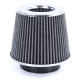 Univerzálne filtre Športový vzduchový filter strieborný Univerzálny pre 60-70mm | race-shop.sk