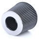 Univerzálne filtre Športový vzduchový filter strieborný Univerzálny pre 60-70mm | race-shop.sk