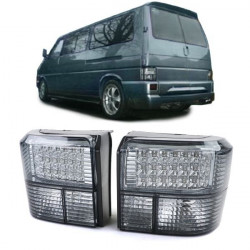 LED Zadné svetlá tmavé čierne pre VW Bus Transporter T4 90-03