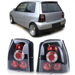 RACES zadné svetlá pre VW Lupo + Seat Arosa, číra, čierna
