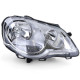 Osvetlenie Predné svetlo H7 H1 pravé s motorčekom pre VW Polo 9N3 05-09 | race-shop.sk